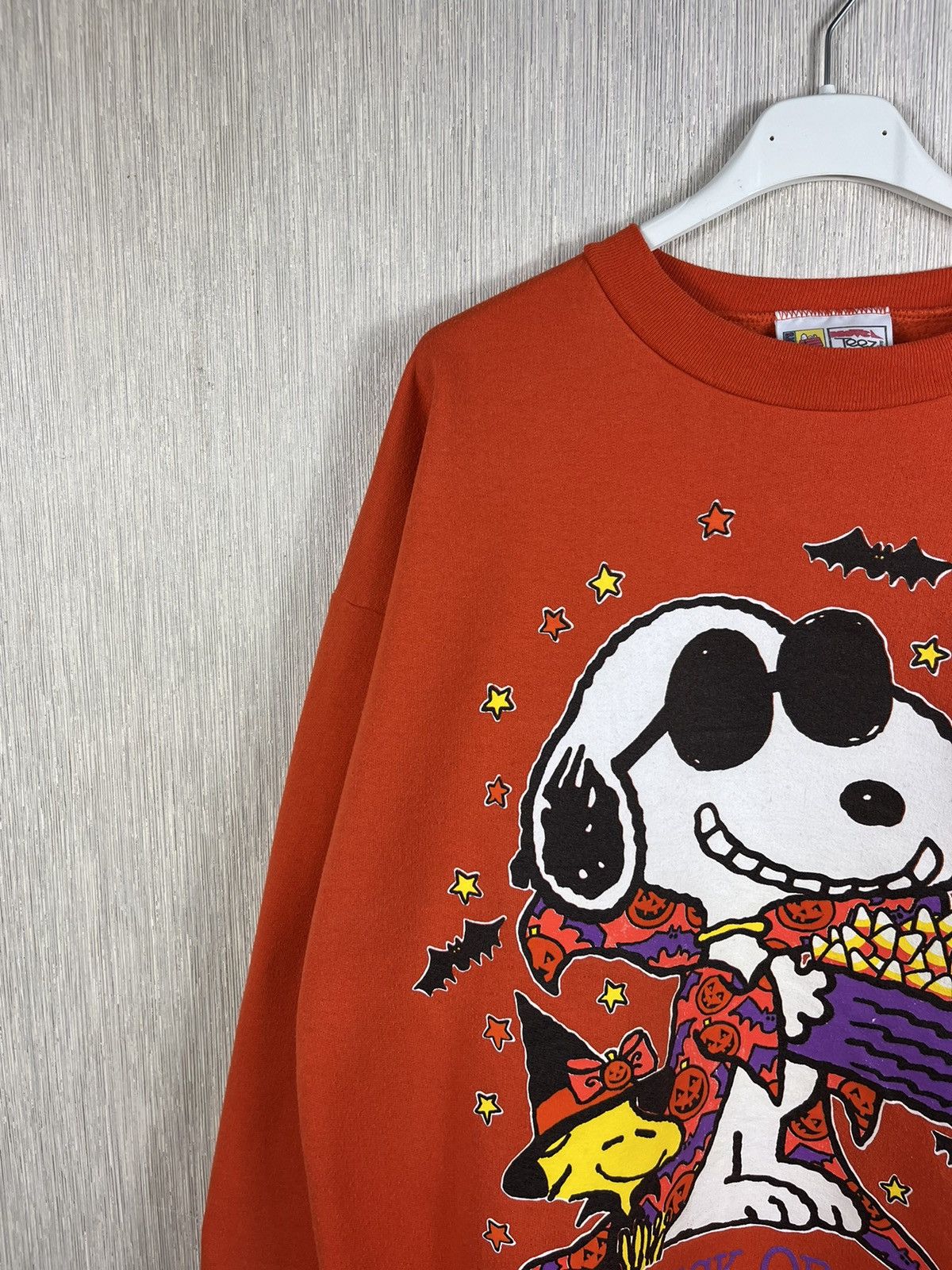 Peanuts × Vintage Vintage 80s Peanuts Joe trick or treat sweatshirt Halloween Size US M / EU 48-50 / 2 - 4 Thumbnail