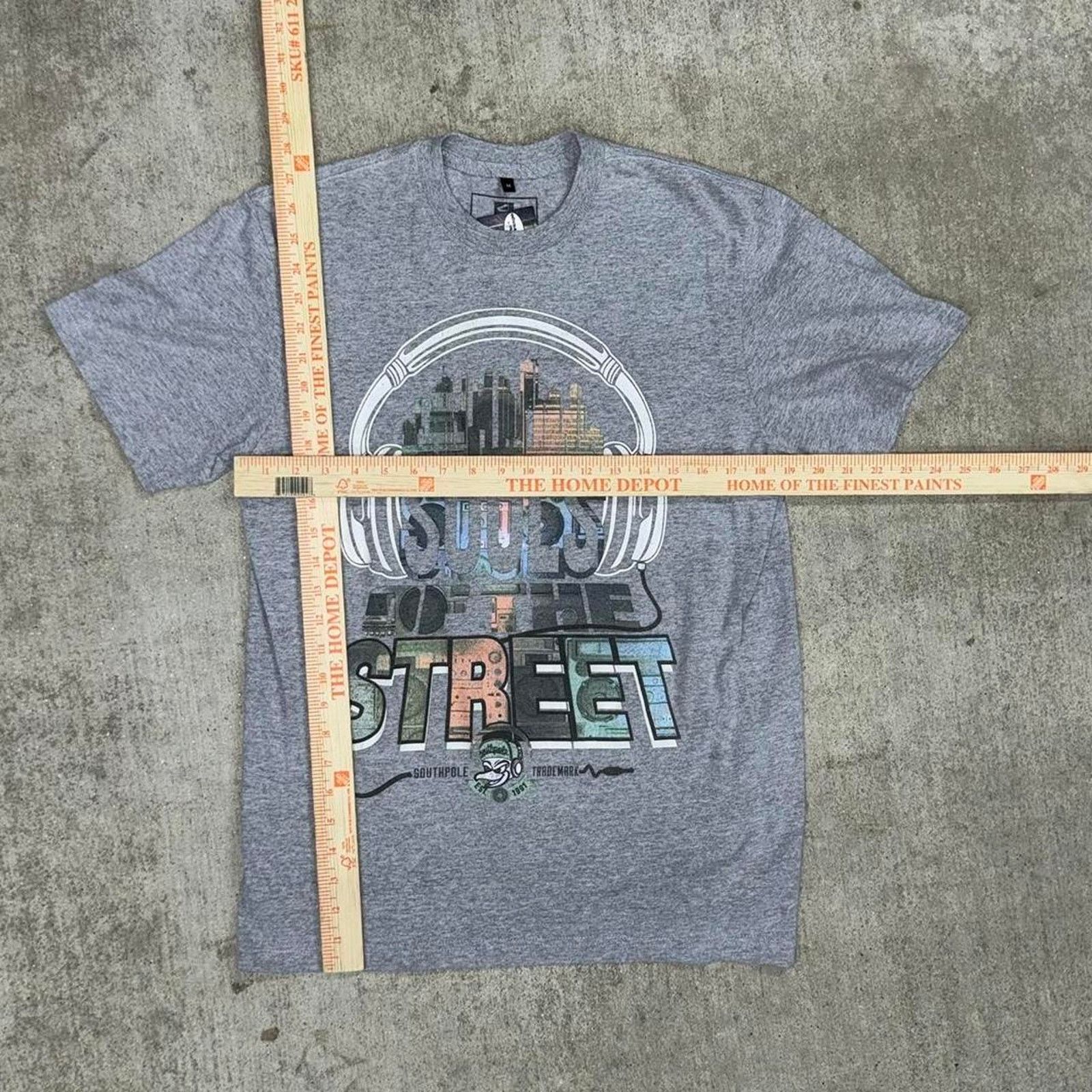 Southpole Vintage south pole headphones t-shirt Size US M / EU 48-50 / 2 - 2 Thumbnail