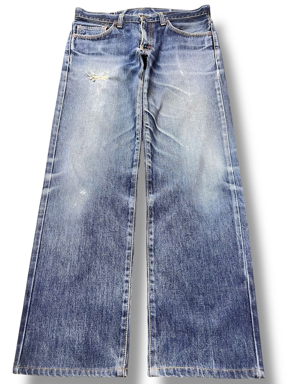 Edwin Vintage Edwin Zylon Kushitani Kamamatsu Distressed Size US 34 / EU 50 - 1 Thumbnail