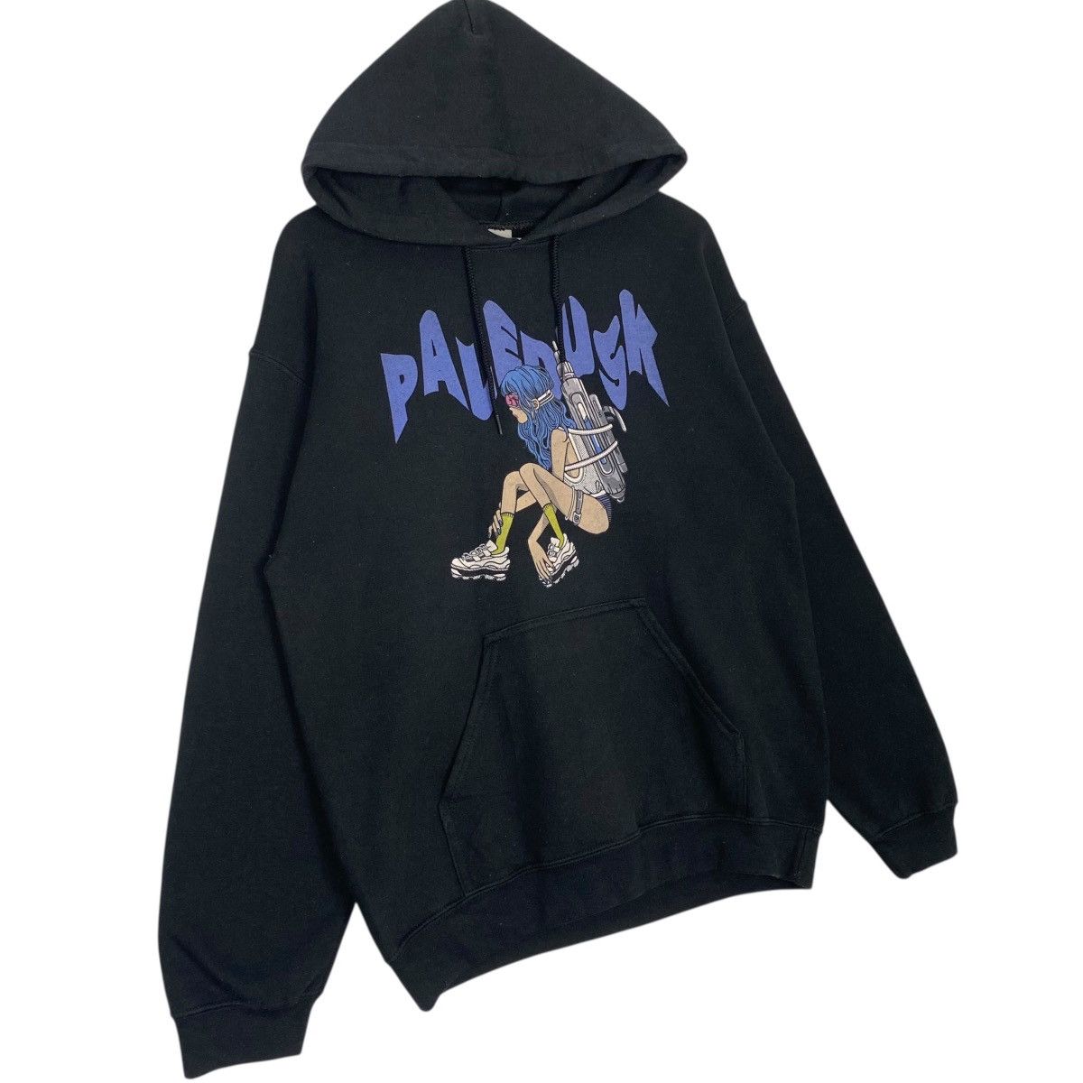 Vintage Vintage Palm Angles Heavy Blend Hoodie Printed PulloverBlack Size US M / EU 48-50 / 2 - 3 Thumbnail