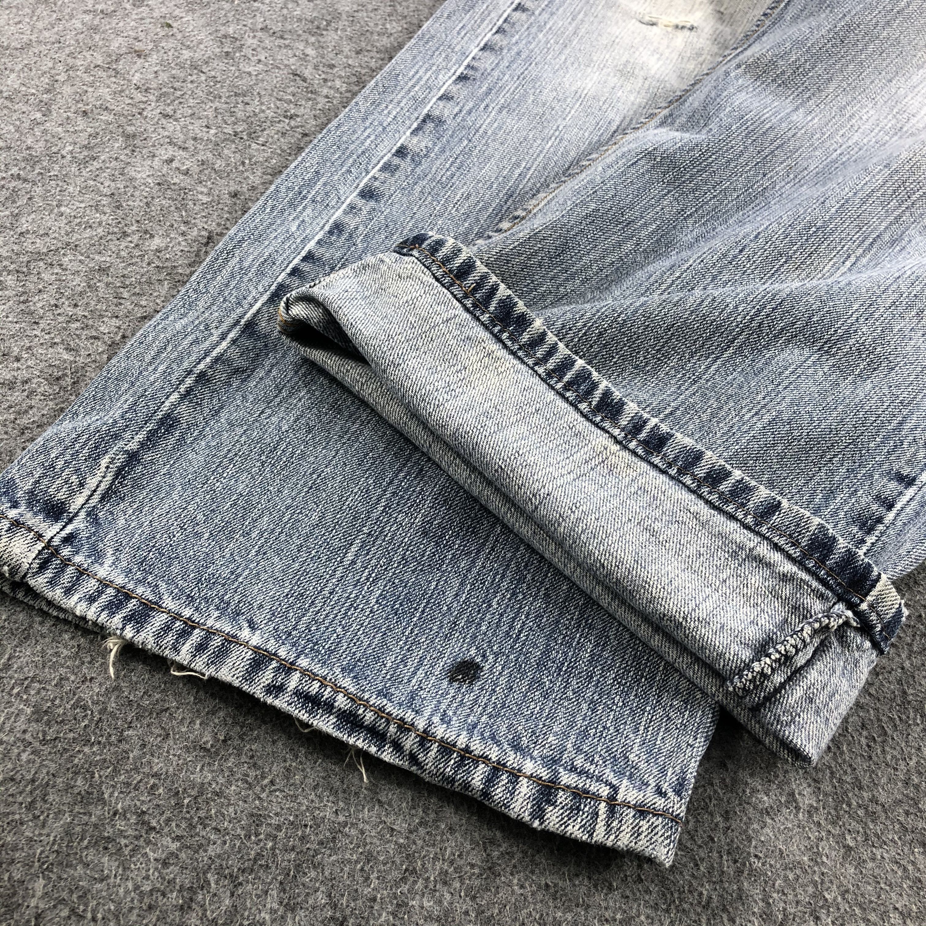 Levi's × Vintage Vintage Distress Levis 569 Jeans-JM1257 Size US 43 - 7 Thumbnail