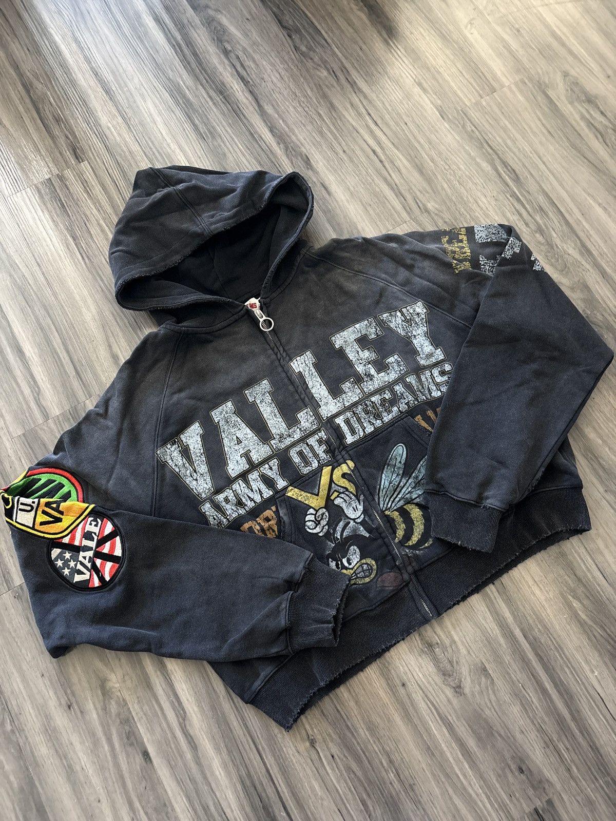Vale Vale Forever Army Zip Up Black XL Size US XL / EU 56 / 4 - 1 Thumbnail