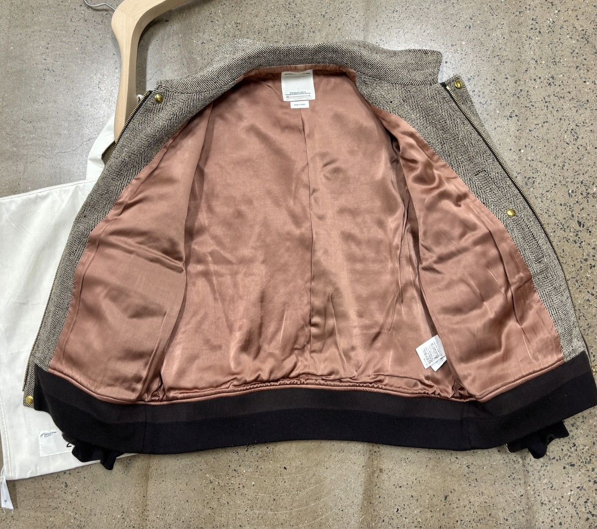 Visvim Visvim 22aw Airman 2 Jkt HB Tweed，size 2 Size US M / EU 48-50 / 2 - 9 Thumbnail