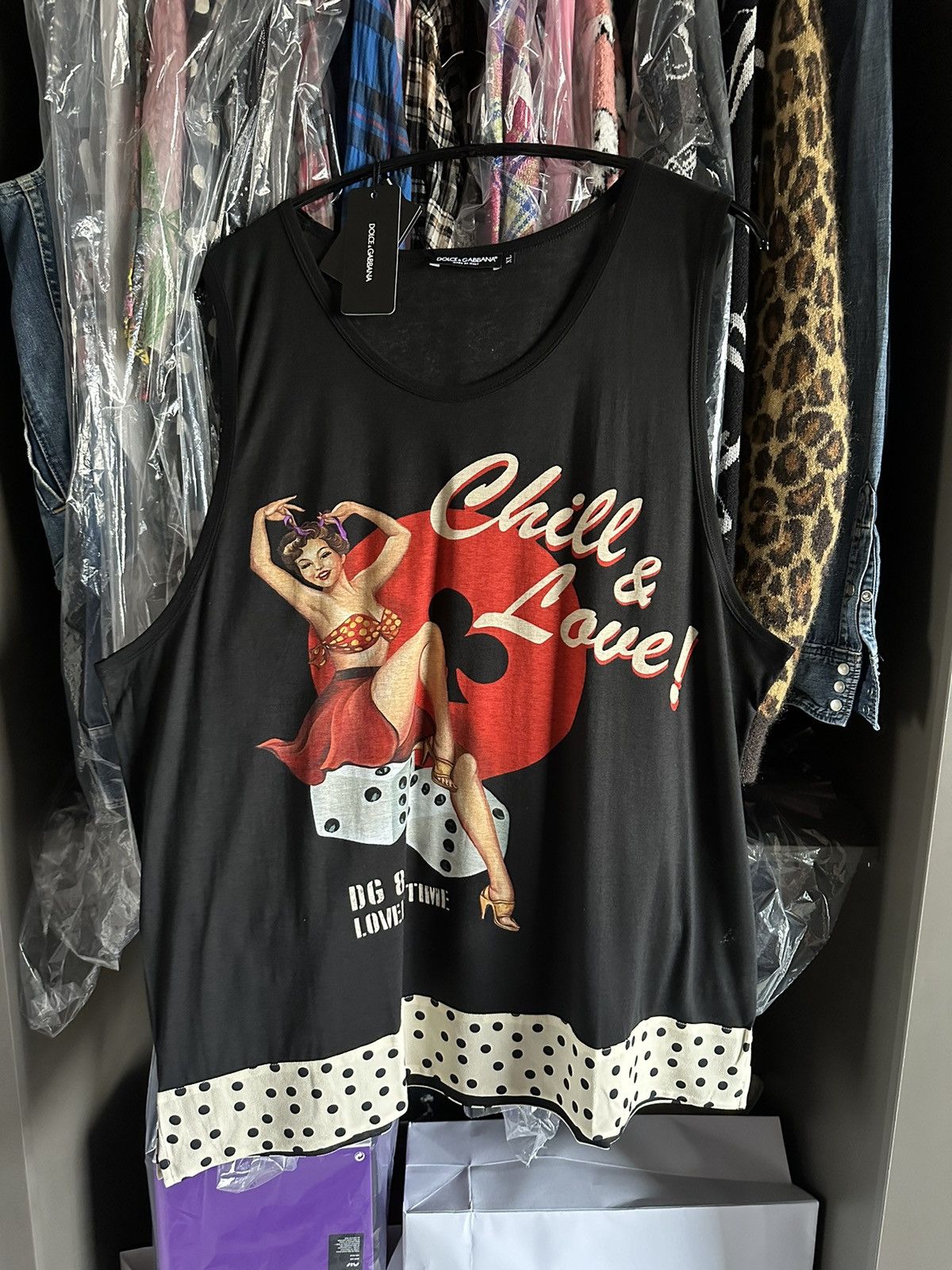 Dolce & Gabbana SS20 Dolce & Gabbana D&G tank top vest t shirt XL Size US XL / EU 56 / 4 - 2 Thumbnail