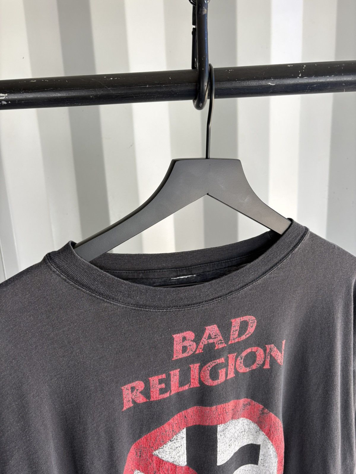 Band Tees Vintage Bad Religion Thrashed Distressed Faded Shirt Grunge Size US XL / EU 56 / 4 - 5 Thumbnail