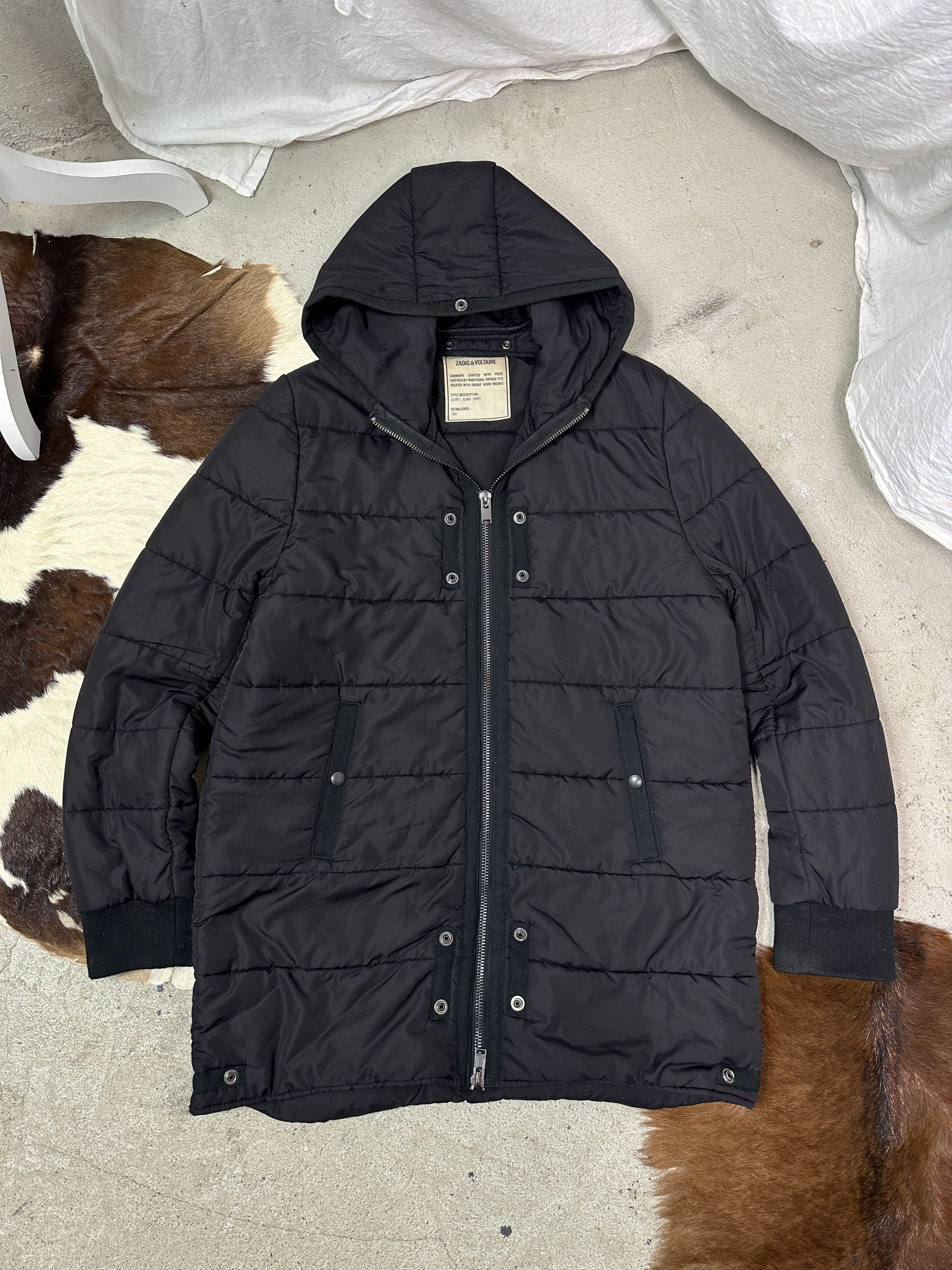 Zadig & Voltaire Vintage Avant Garde Outdoor Zadig & Voltaire Coat Y2K Size XL / US 12-14 / IT 48-50 - 2 Thumbnail