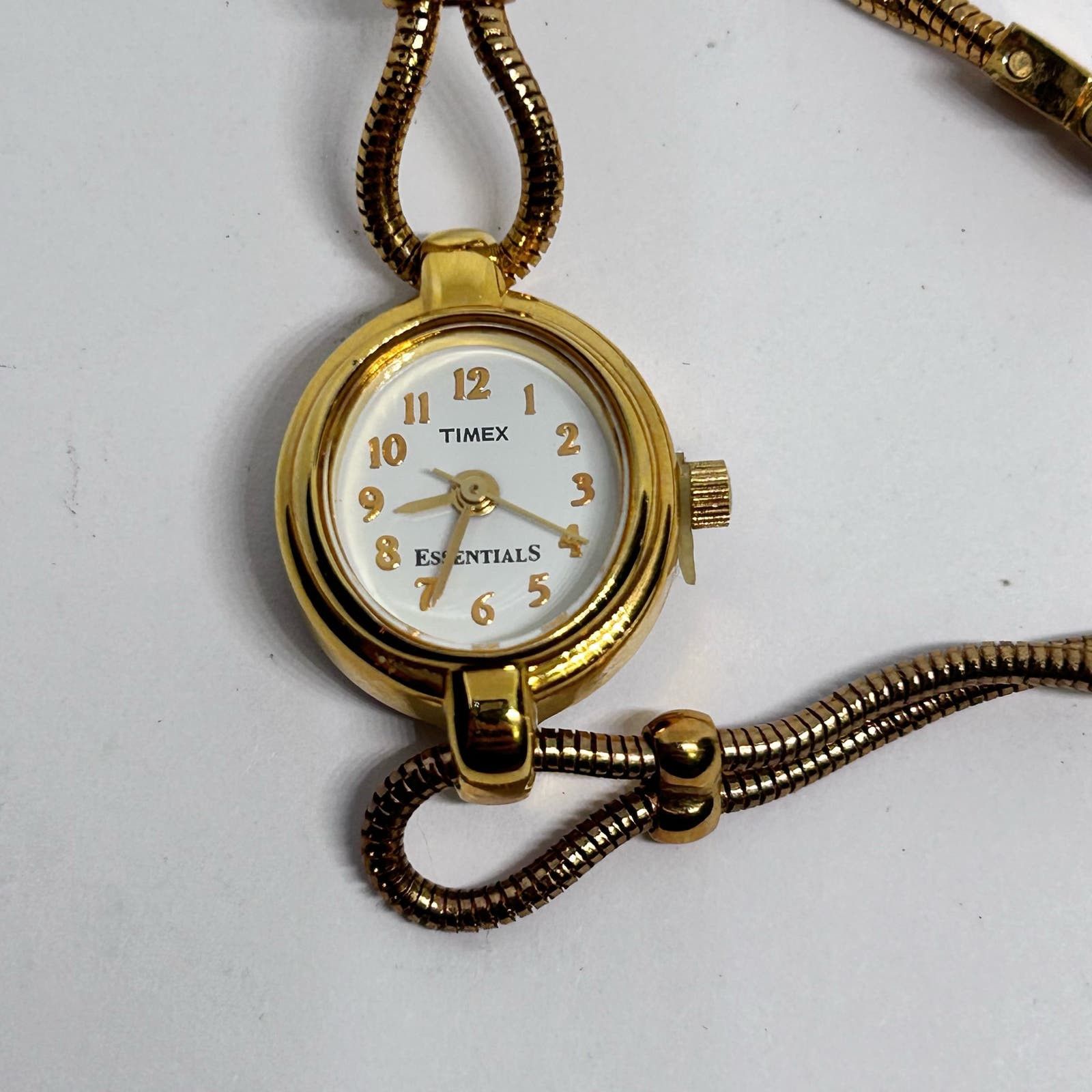 Timex Timex Essentials Gold Tone Stainless Steel Ladies Watch | Grailed