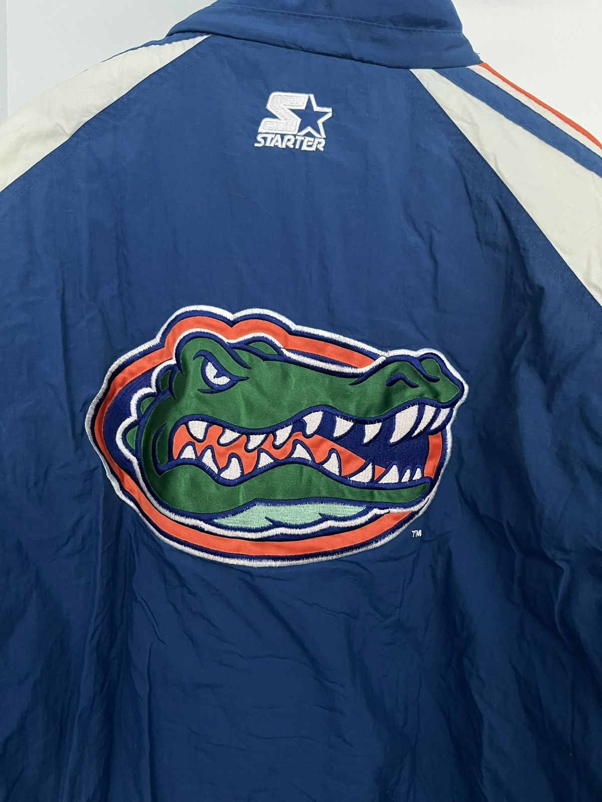 Starter VINTAGE Starter Florida Gators 🐊 Parka Jacket Sz L (NO HOOD) Size US L / EU 52-54 / 3 - 5 Thumbnail