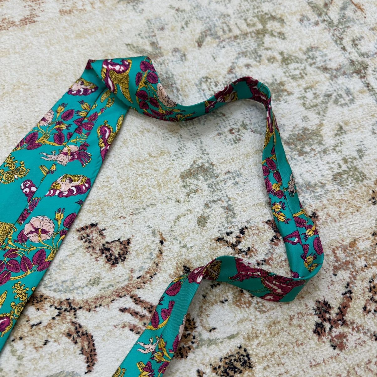 Other Luxury Tie Giorgio Moresco Silk old money Style USA 90s Size ONE SIZE - 4 Thumbnail