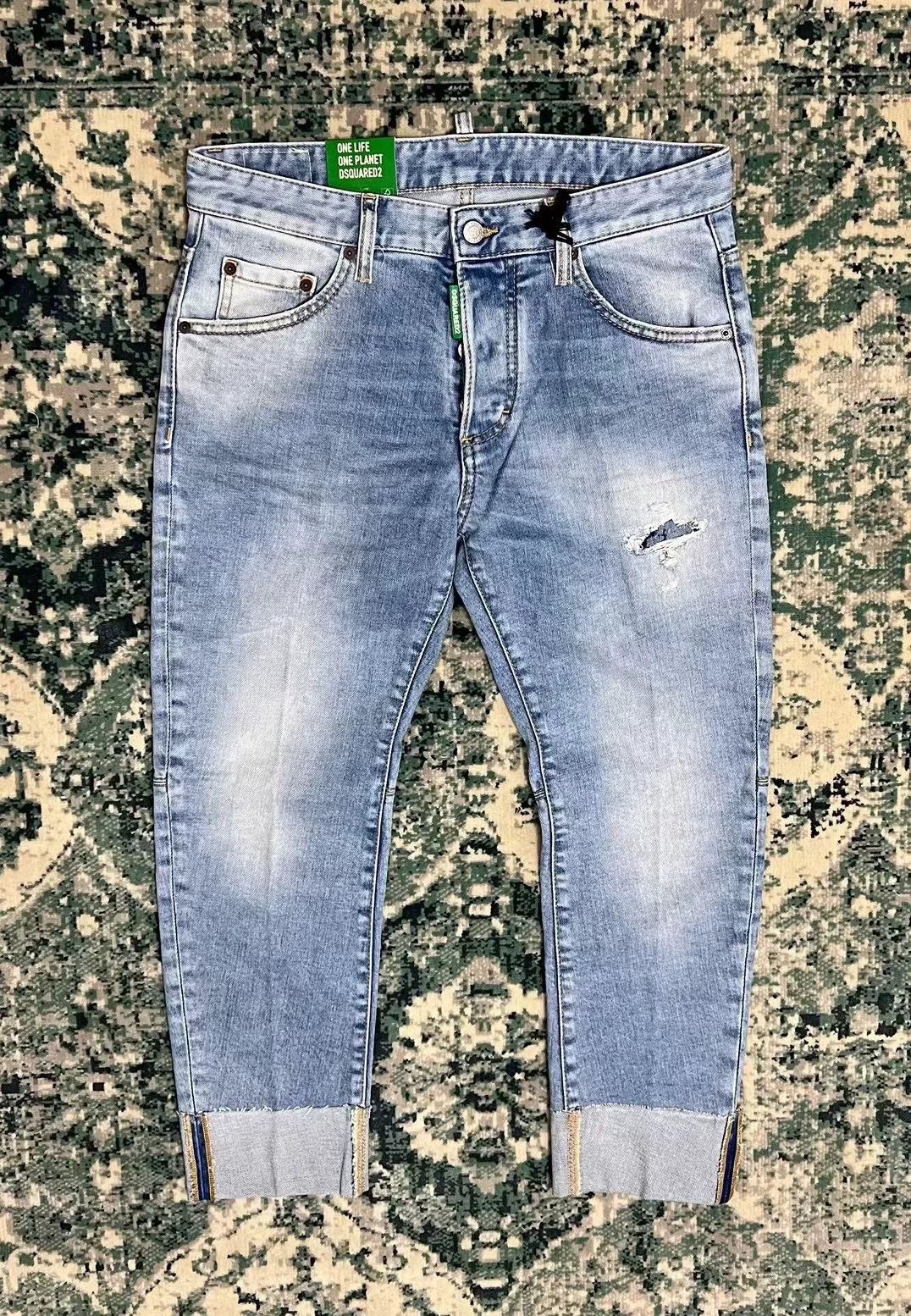 Dsquared2 Dsquared2 SAILOR Light Blue Jeans SS23 Size US 28 / EU 44 - 1 Thumbnail