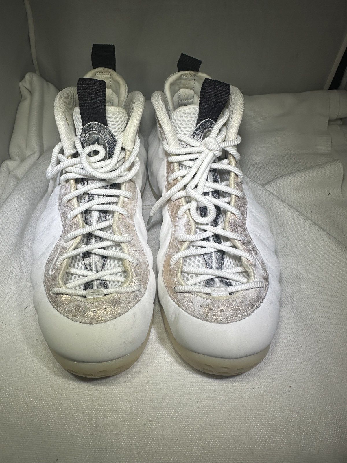 Nike PreOwned Nike Foamposite One Summit White Women's 8.5 Size US 8.5 / IT 38.5 - 2 Thumbnail