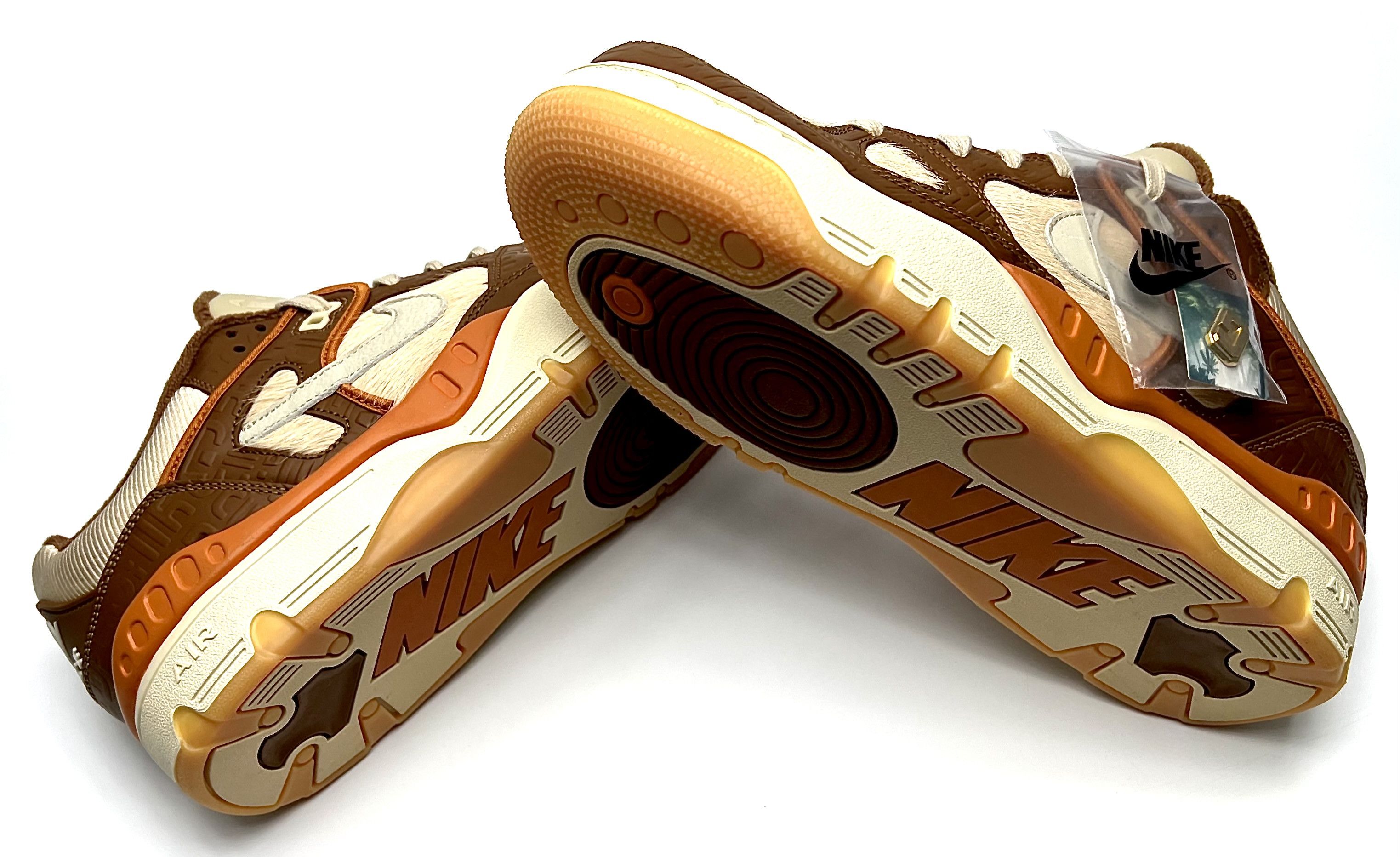 Nike Nike Air Force 3 Low SP Nigo "Light British Tan" Size US 10.5 / EU 43-44 - 5 Thumbnail