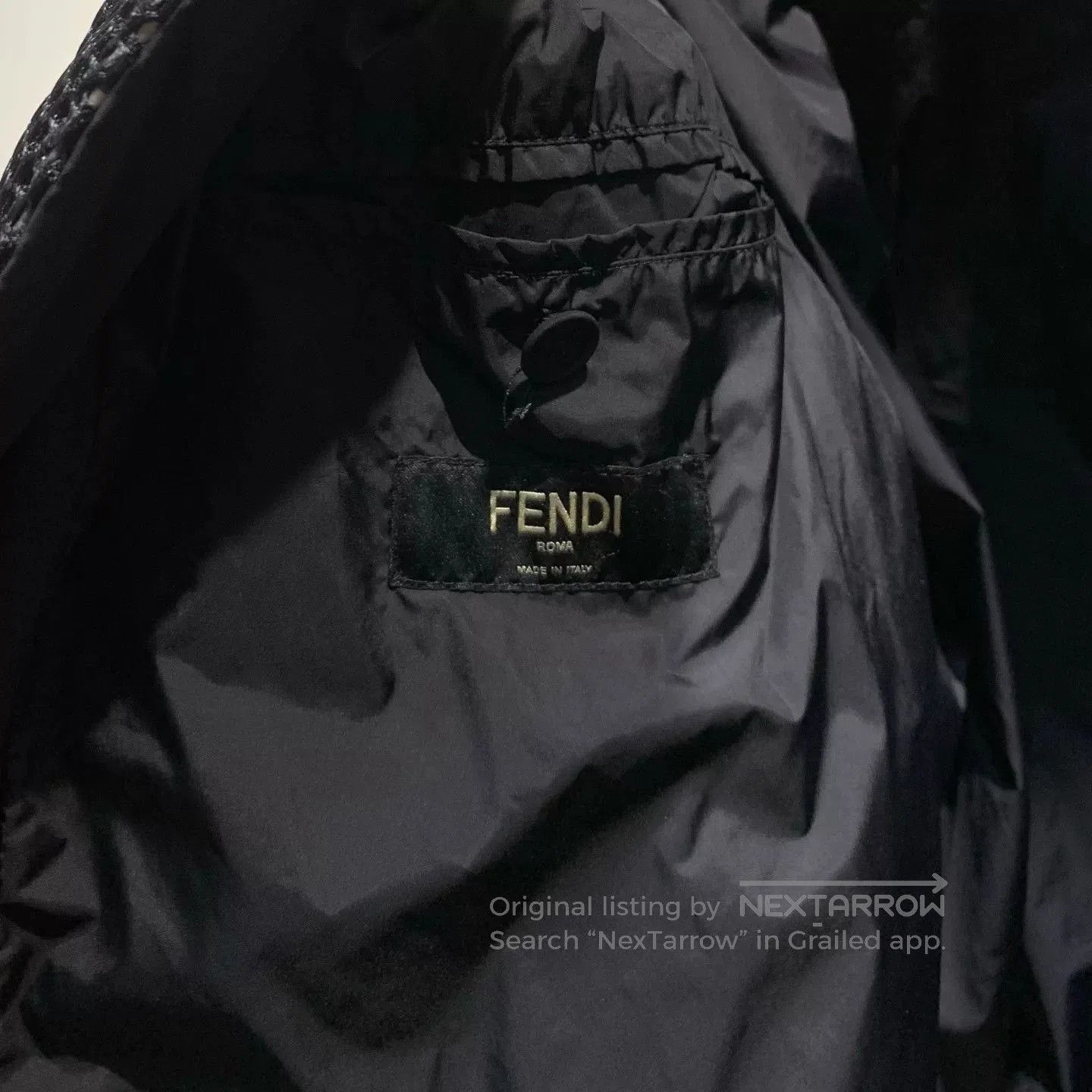 Fendi Fendi Designed Flight Jacket Coat. Size US XL / EU 56 / 4 - 3 Thumbnail