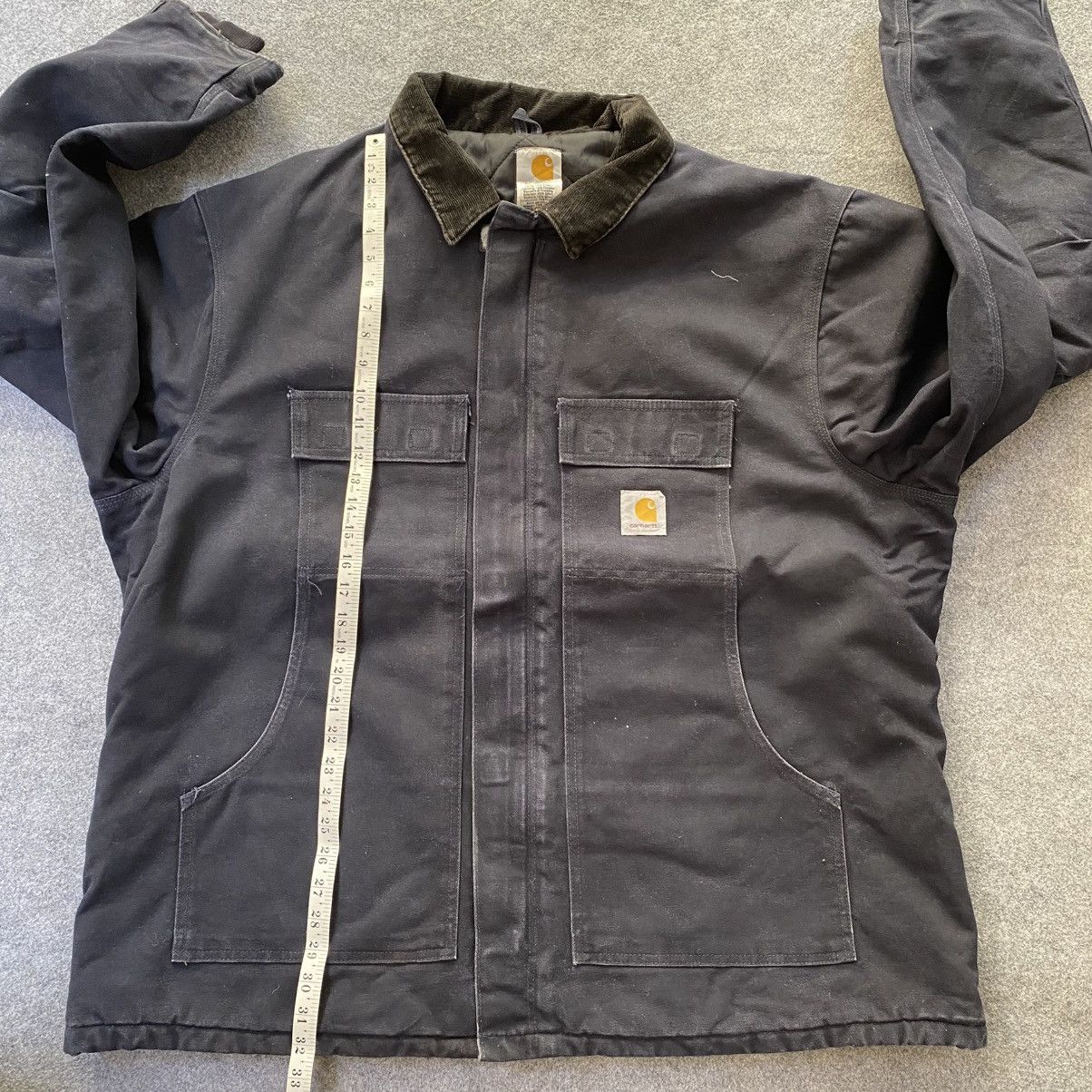 Carhartt Vintage Carhartt Black Jacket Size US XL / EU 56 / 4 - 10 Thumbnail