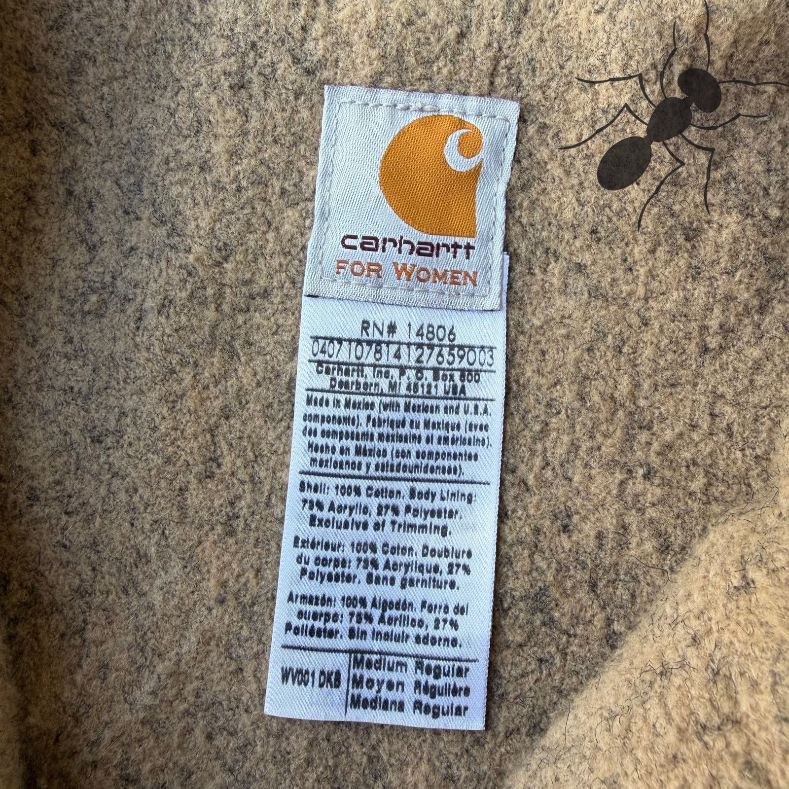 Carhartt × Vintage Carhartt WOMENS WV001 DKB brown work wear vest Size US M / EU 48-50 / 2 - 3 Thumbnail