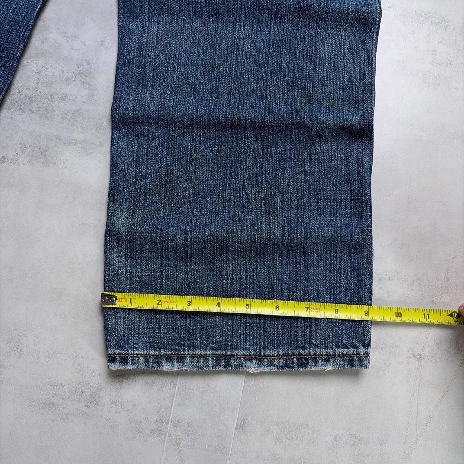 Other Y2K Blue Plugg Grunge Baggy Skater Carpenter Denim Jeans Size US 34 / EU 50 - 8 Thumbnail