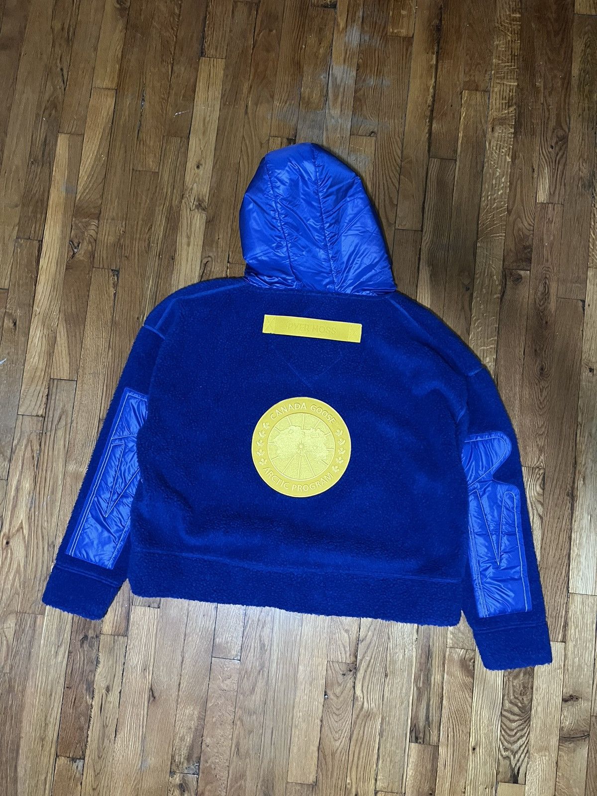 Canada Goose Canada Goose x Pyer Moss Puffer Fleece anorak CG disk blue M Size US M / EU 48-50 / 2 - 8 Thumbnail