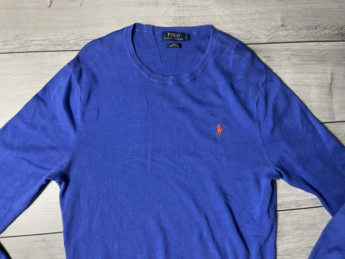 Polo Ralph Lauren Polo Ralph Lauren sweater jumper pima cotton size Large Size US L / EU 52-54 / 3 - 3 Thumbnail