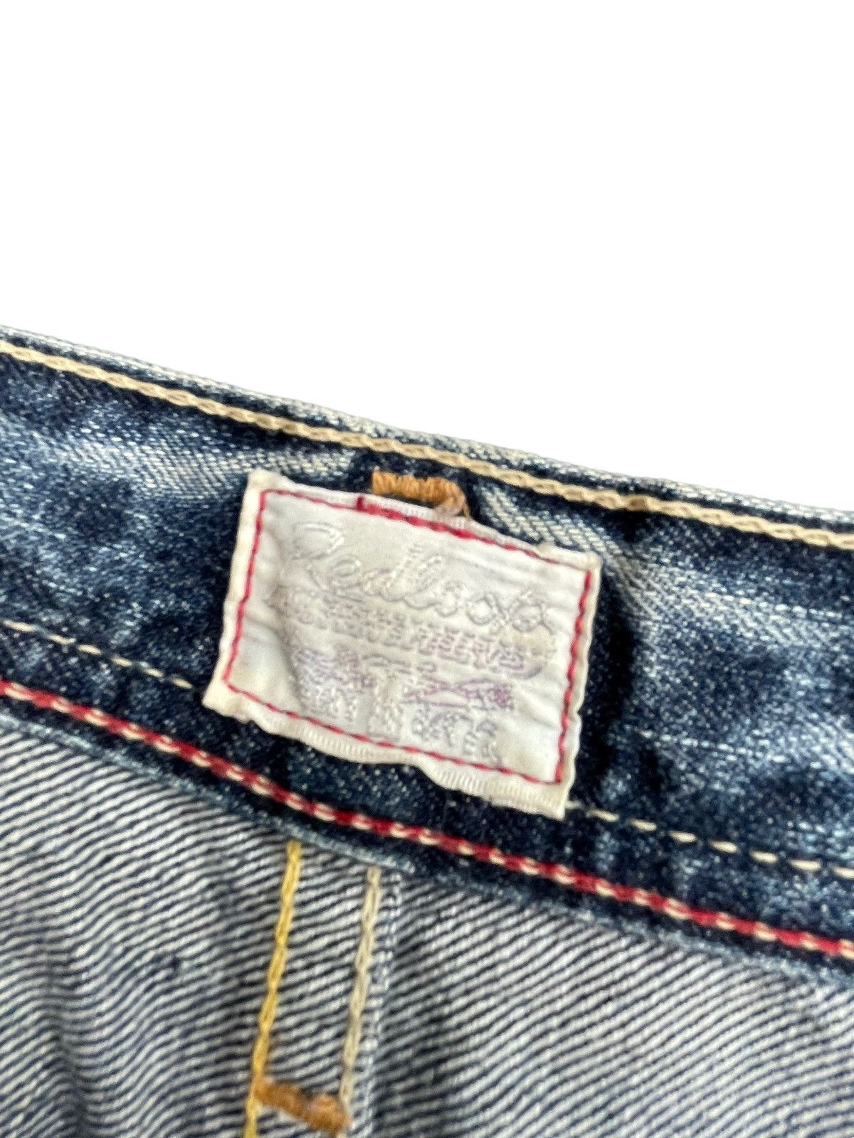 Levi's Vintage Flare Levis Redloop Faded & Distresed Denim Size 34" / US 12 / IT 48 - 7 Thumbnail