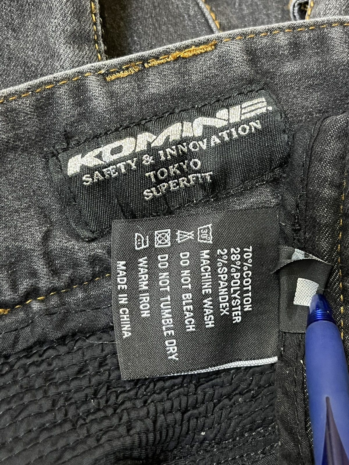 Japanese Brand VINTAGE KOMINE JAPANESE RIDING PANTS INSPIRED BALMAIN PARIS Size US 32 / EU 48 - 17 Thumbnail