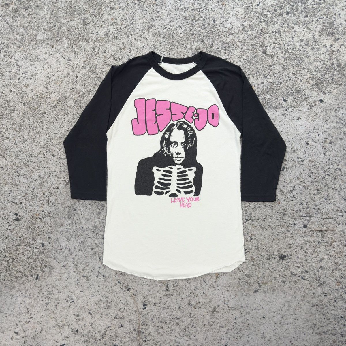 Chrome Hearts Scroll Baseball Tee - Two Tone Blue | Garmentory