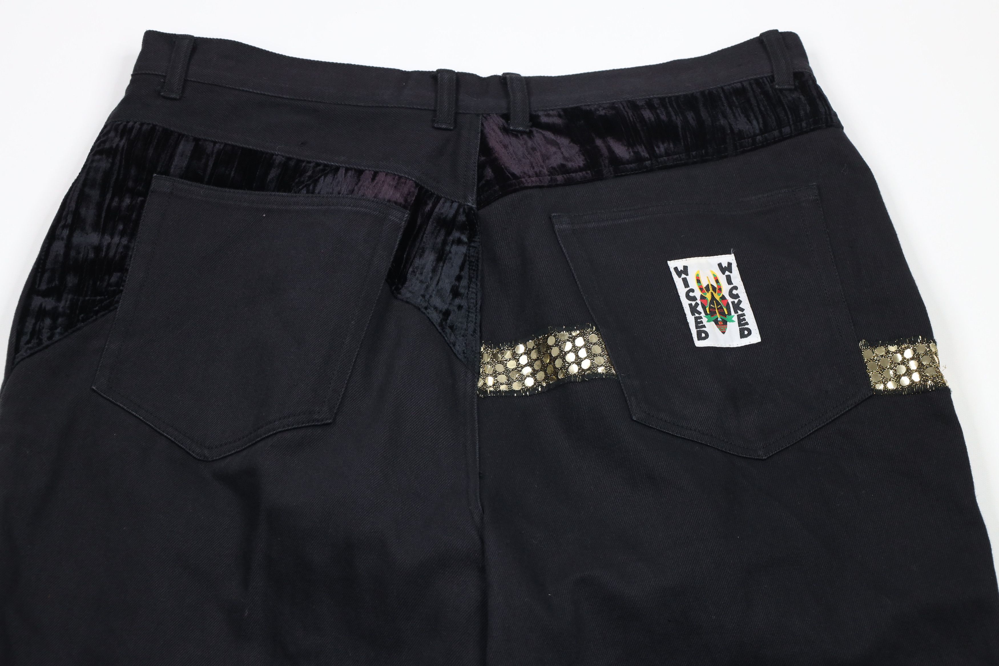 Vintage Vintage 90s Streetwear Wicked Baggy Hip Hop Denim Jeans Size US 38 / EU 54 - 12 Thumbnail