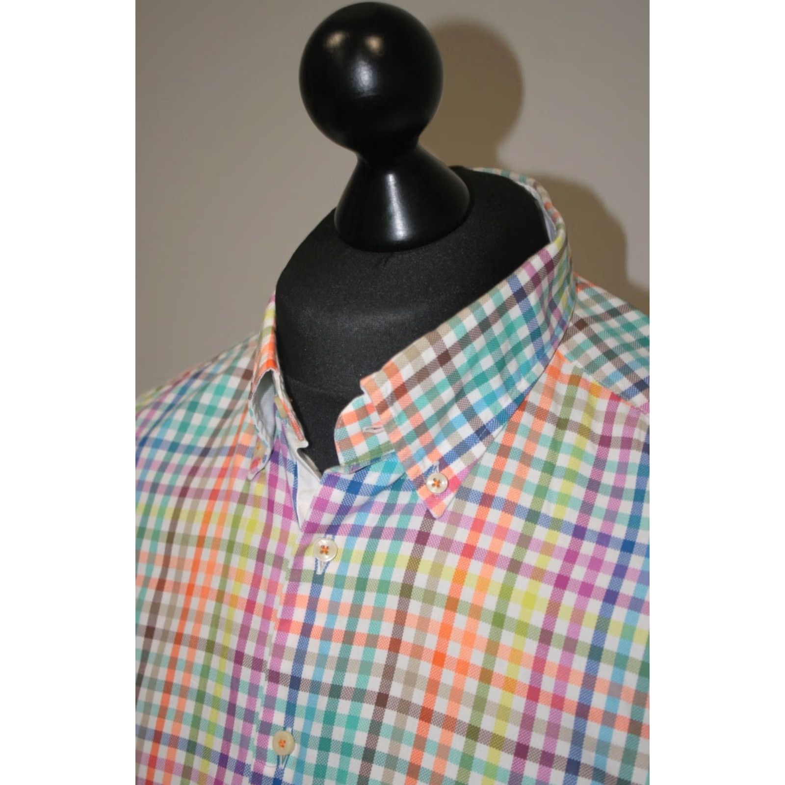 Vintage Stenströms Dress Shirt Men 16 1/2 42 Multicoloured 100% cotton Fitted Body Twofold Super cotton XS- XL Size US XL / EU 56 / 4 - 2 Thumbnail