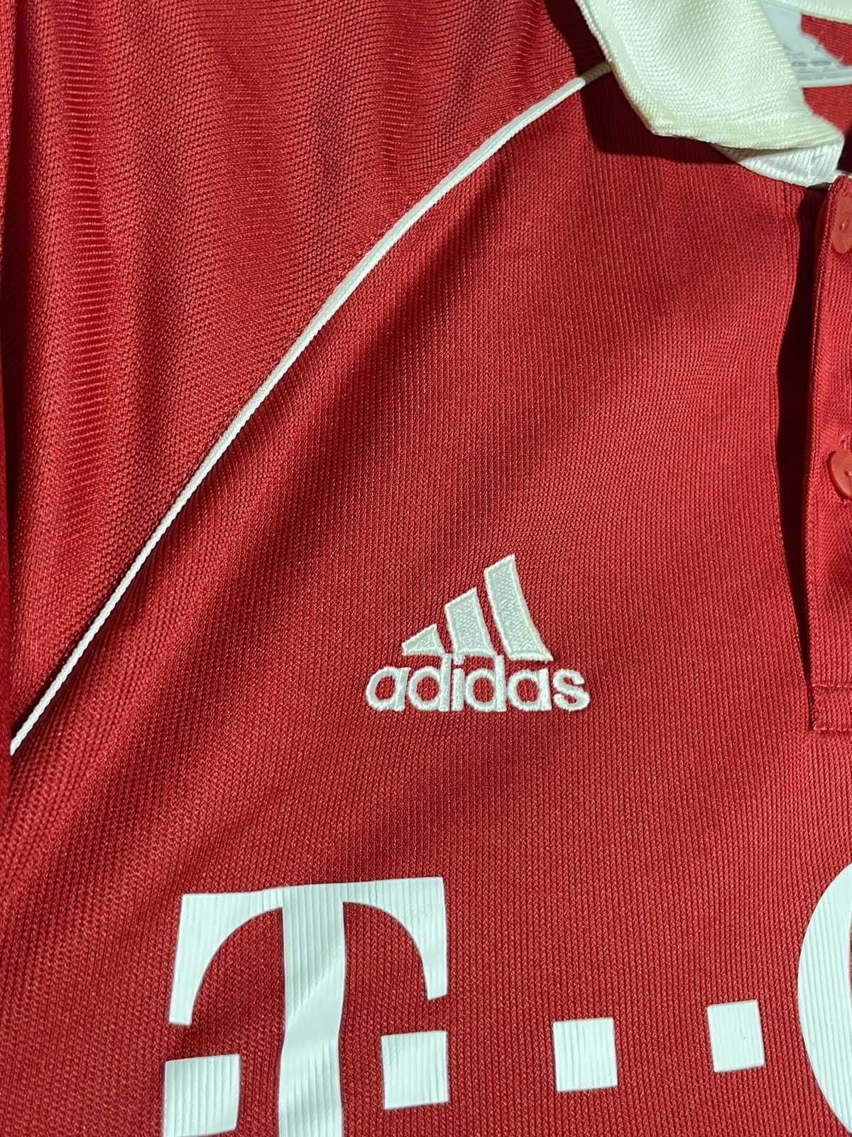 Vintage Bayern Munchen Adidas 2005/06 Vintage Home Football Shirt Size US M / EU 48-50 / 2 - 6 Thumbnail