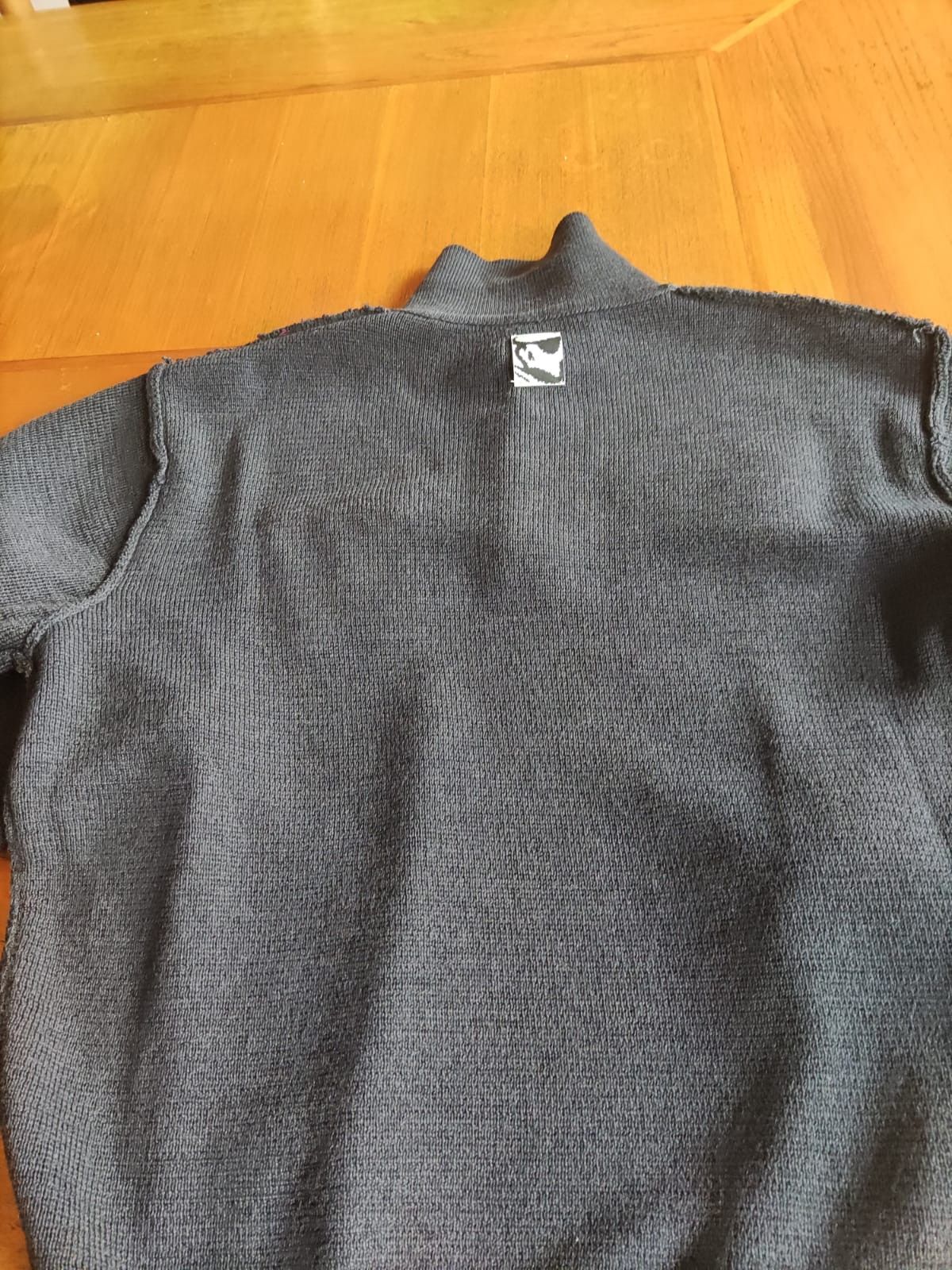 GR10K GR10K - Polo Sweater - Dark Grey Size US L / EU 52-54 / 3 - 2 Thumbnail
