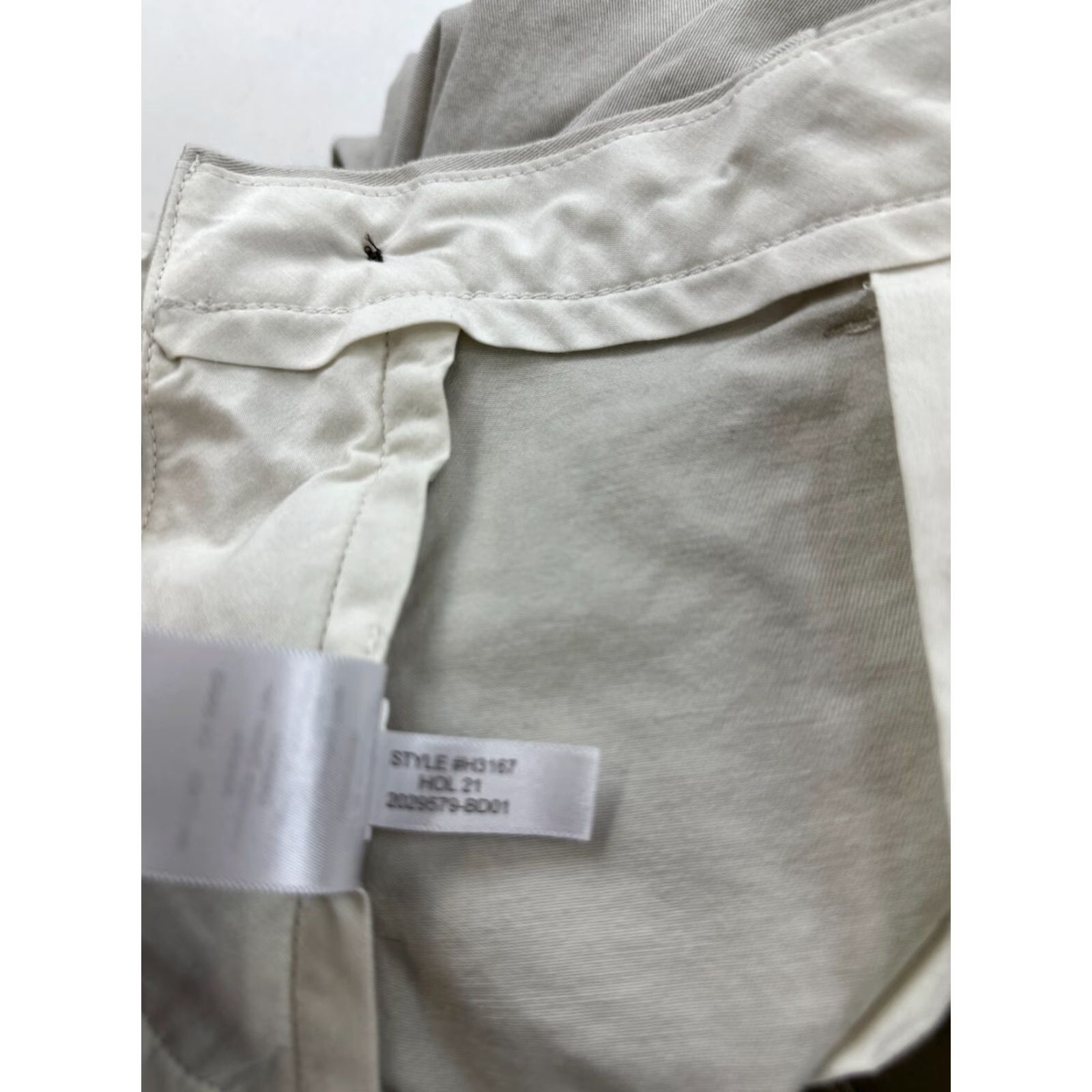 J.Crew J.Crew Pants Mens 32x34 Gray Slim Straight Leg Chino Slash Pocket Casual Button Closure Cotton Size US 32 / EU 48 - 7 Thumbnail