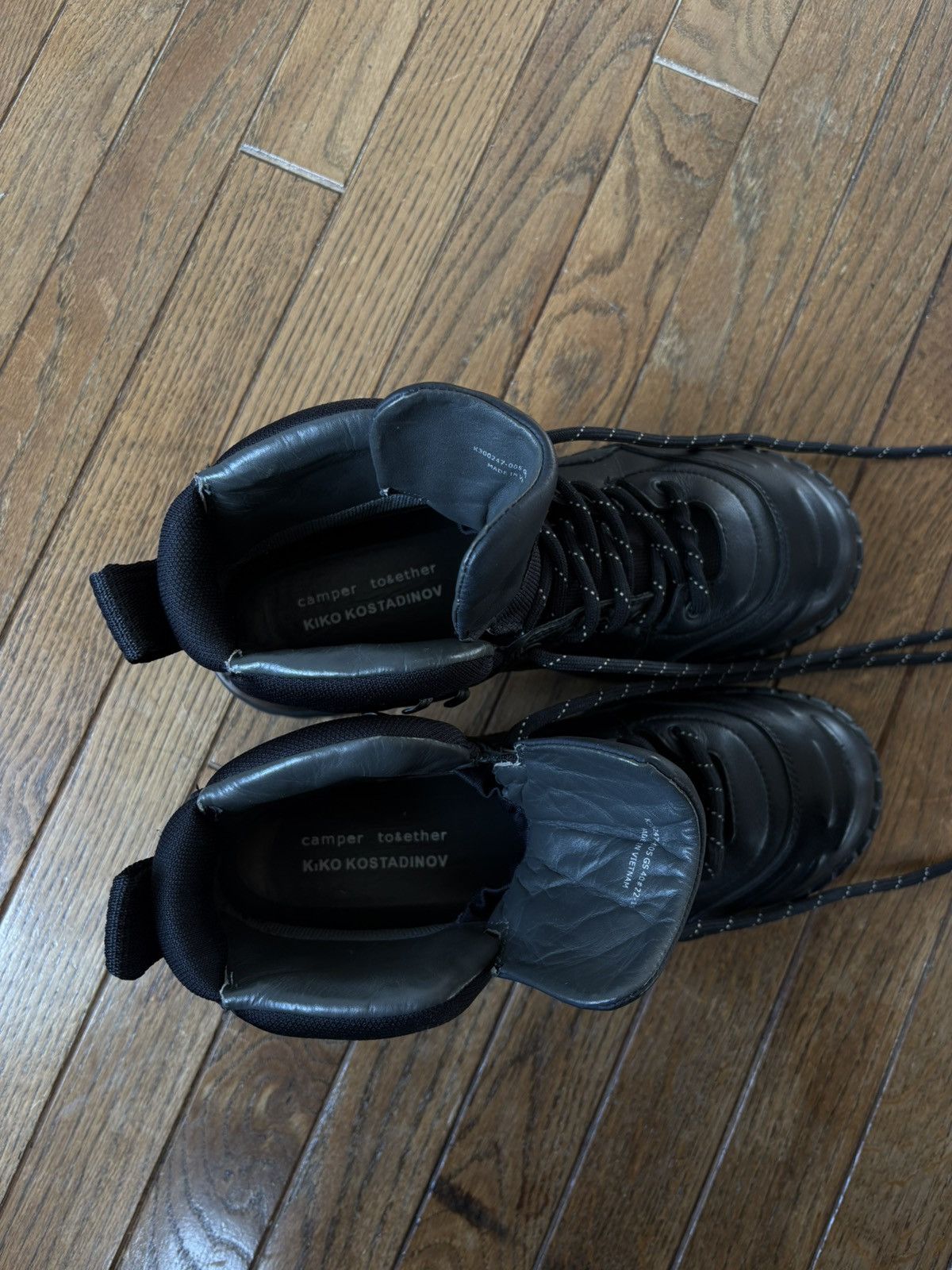 Camper × Kiko Kostadinov Kiko Kostadinov x Camper Teix Hi-Top Sneakers Size US 7 / EU 40 - 8 Thumbnail