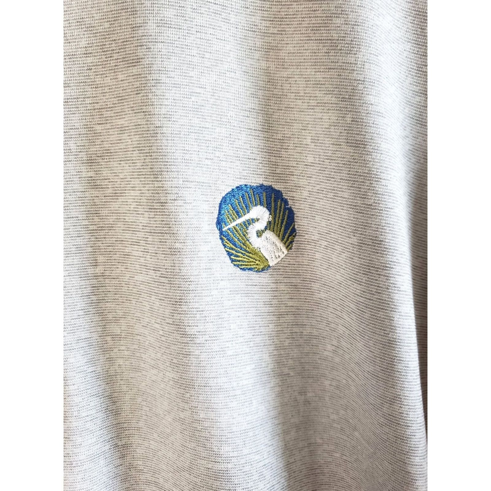 Vintage STITCH Golf 1/4 Zip Pullover Activewear Sweater Grey Men's Large Spring Island Golf Sports Size US L / EU 52-54 / 3 - 4 Thumbnail
