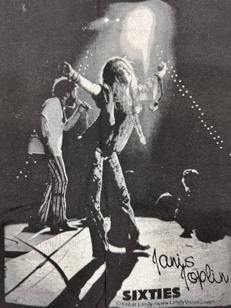Band Tees × Vintage Vintage Janis Joplin Size US XL / EU 56 / 4 - 2 Thumbnail