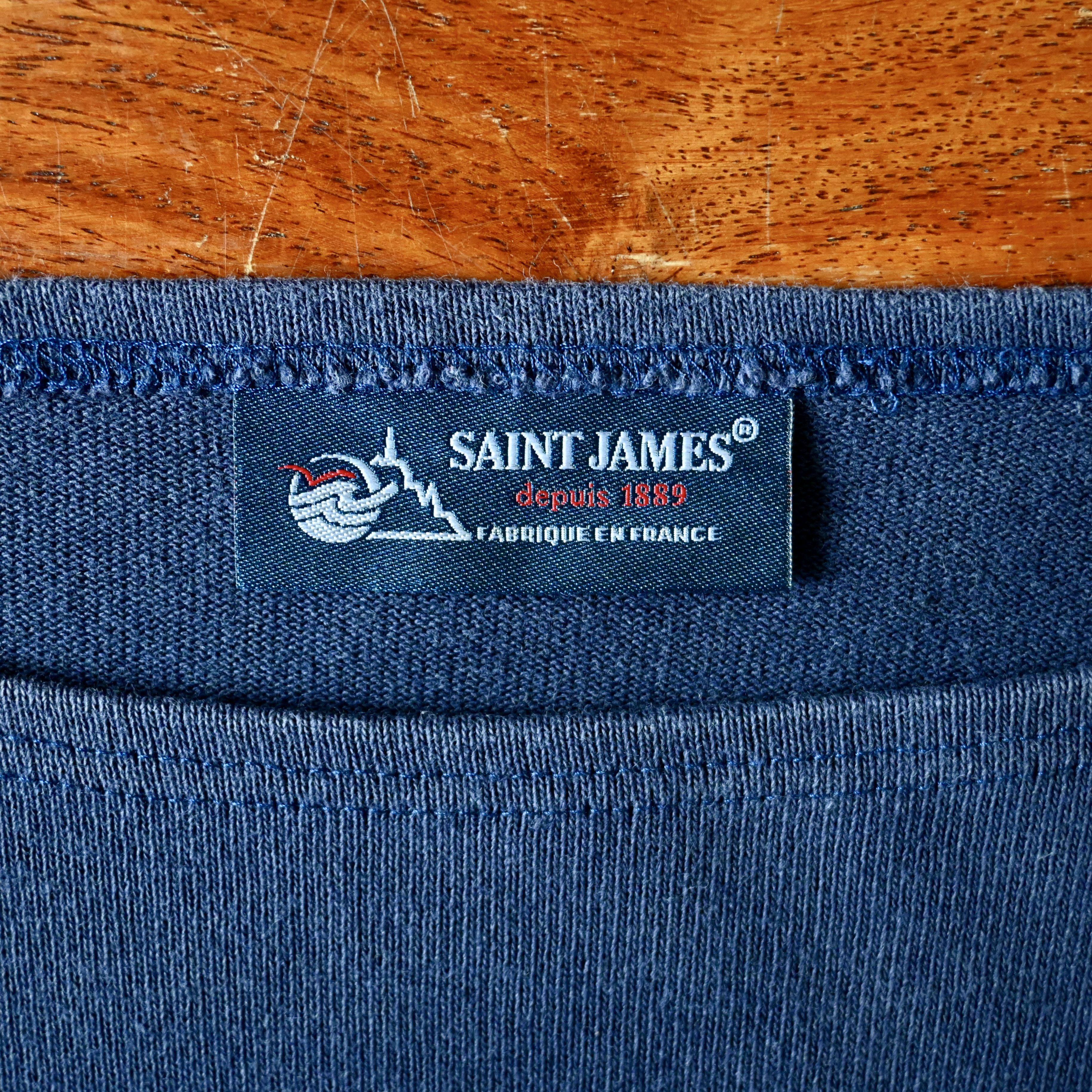 Saint James SAINT JAMES "OUESSON" heavyweight solid breton shirt, 4/M Size US M / EU 48-50 / 2 - 8 Thumbnail