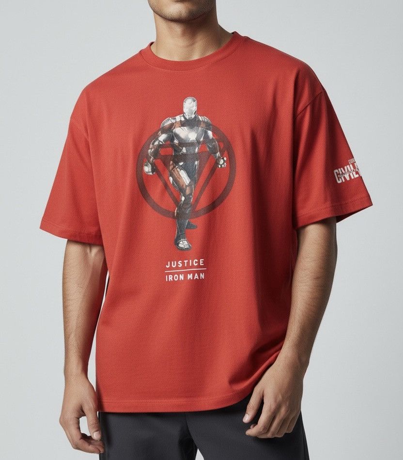 Marvel Comics UT uniqlo iron man marvel Size US XL / EU 56 / 4 - 1 Thumbnail
