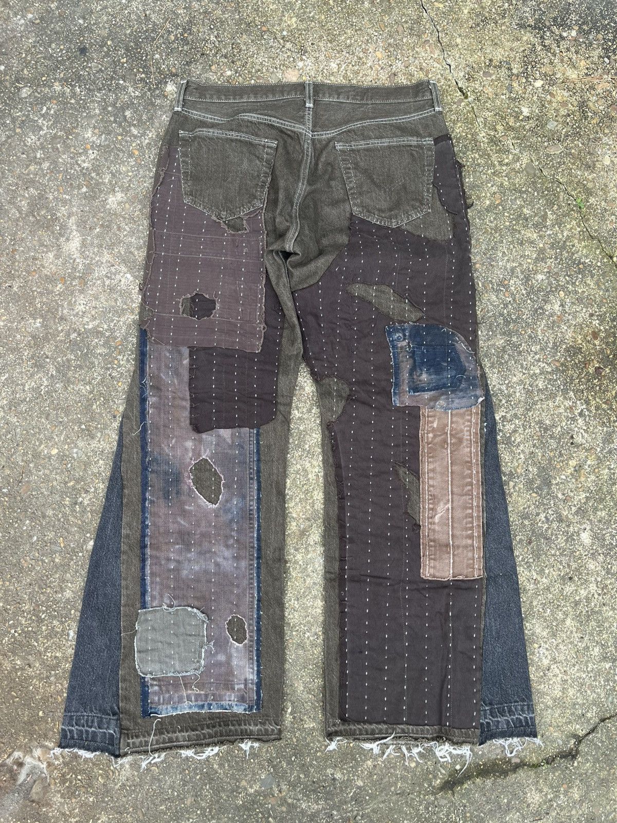 Roberto Cavalli Boro Flared Trousers Size US 36 / EU 52 - 2 Thumbnail