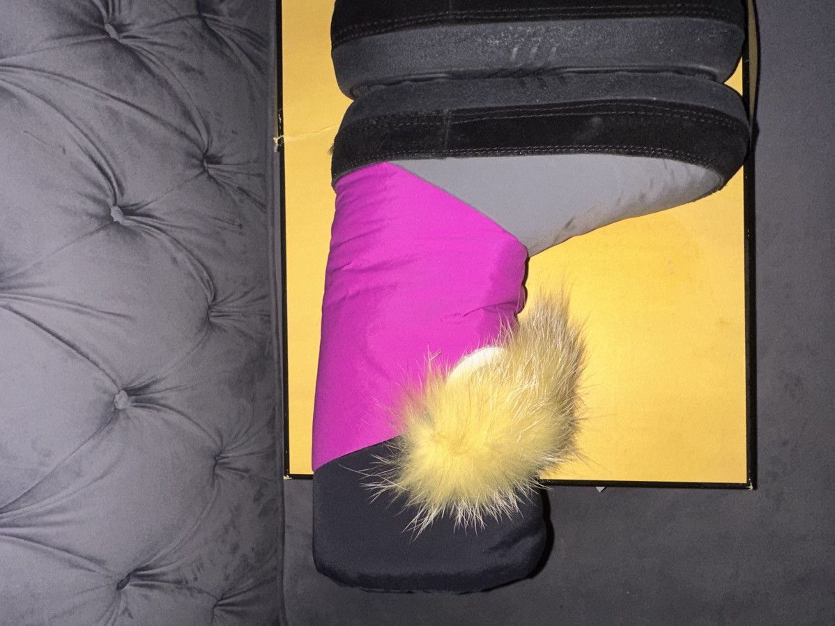 Fendi Fur Monster Moonboot Size US 5 / IT 35 - 8 Thumbnail