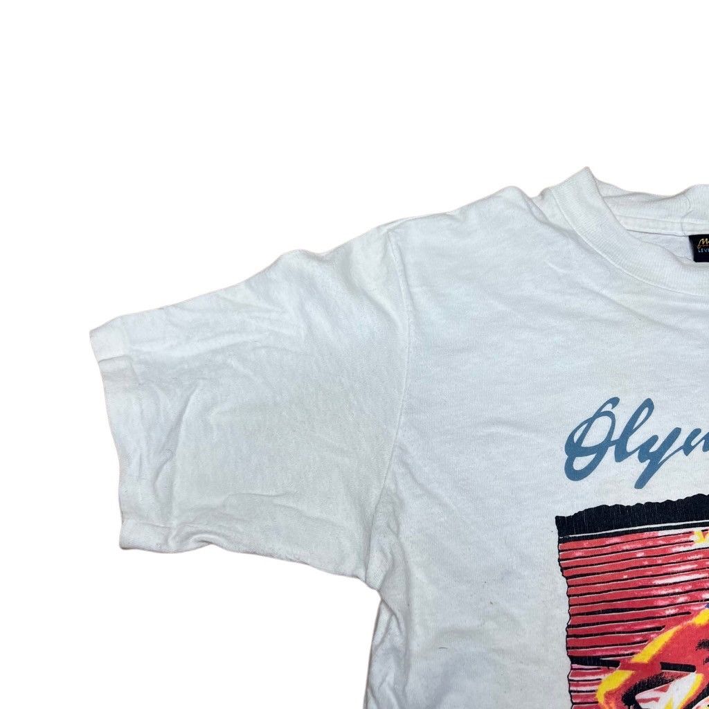 Levi's × Vintage Vintage 80s Levi’s Olympics High Jump T Shirt Medium Size US M / EU 48-50 / 2 - 4 Thumbnail