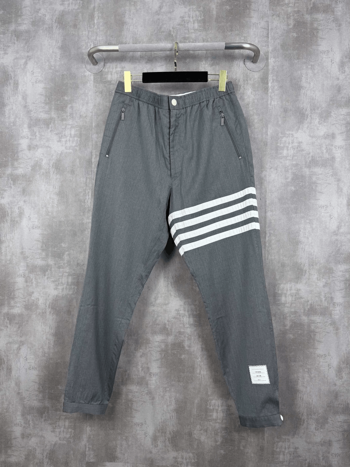 Thom Browne Thom Browne Classic 4-Bar Wool Pants Size US 36 / EU 52 - 1 Thumbnail