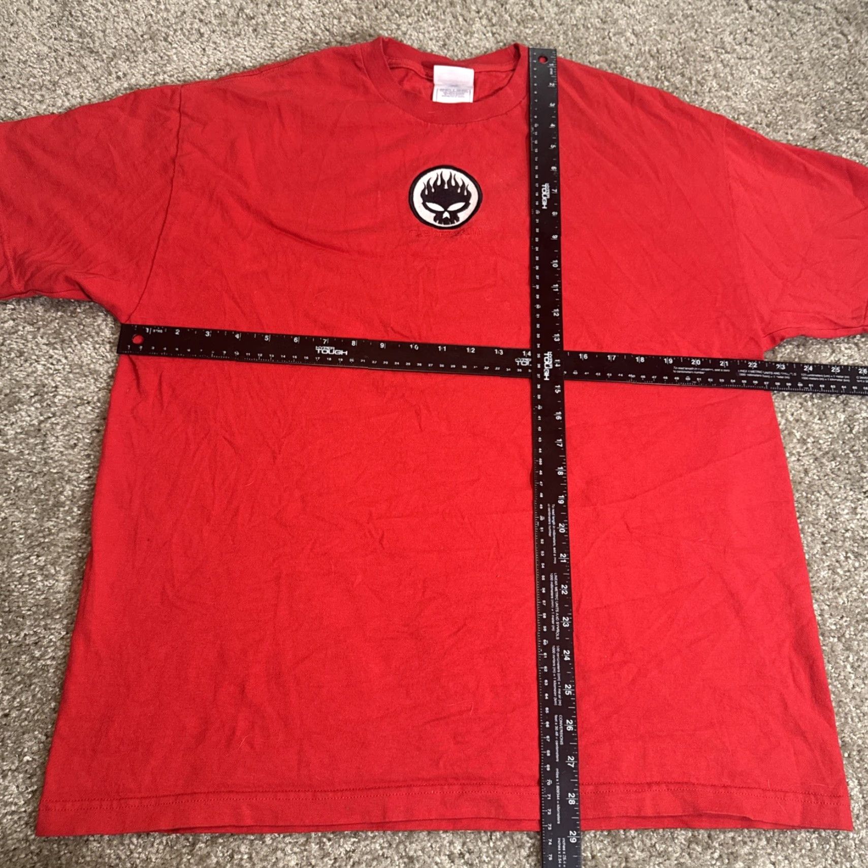 Vintage VINTAGE The Offspring Punk Rock Band Red T-Shirt XL Mens Size US XL / EU 56 / 4 - 7 Thumbnail