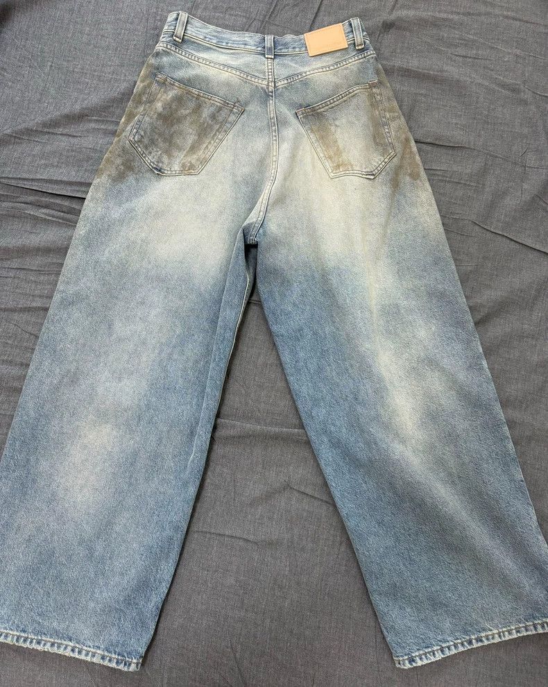 Acne Studios Acne Studios Baggy Jeans with Mud Stains-2505 Size US 30 / EU 46 - 2 Thumbnail