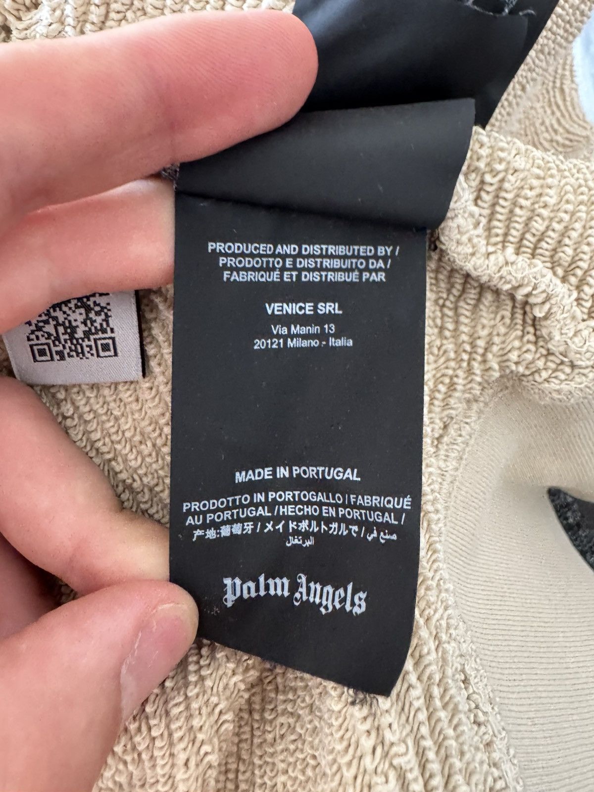 Palm Angels Palm Angels Cactus Oversize Beige Hoodie Size US M / EU 48-50 / 2 - 18 Thumbnail