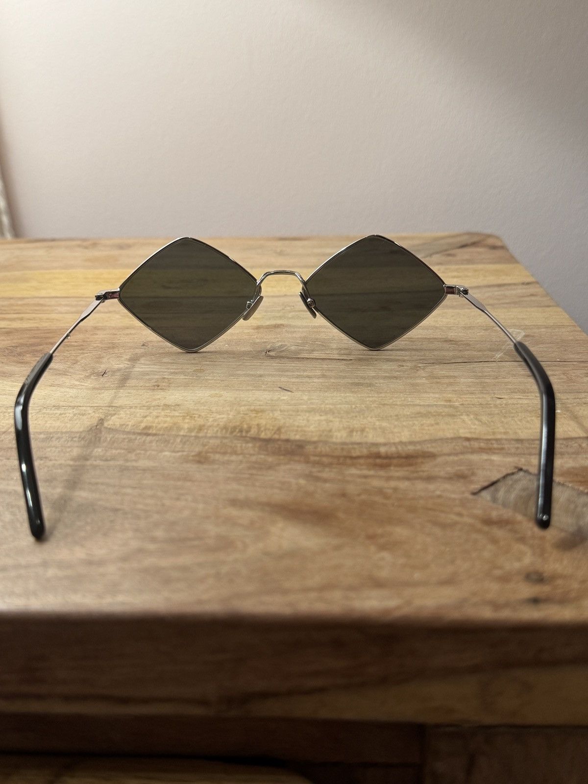 Saint Laurent Paris SAINT LAURENT “Lisa” metal sunglasses Size ONE SIZE - 9 Thumbnail
