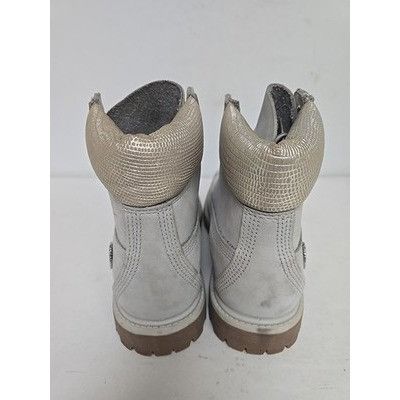 Timberland Timberland Women's A1UWF 6" Premium Boots Light Gray Size 7M Size US 7 / IT 37 - 3 Thumbnail