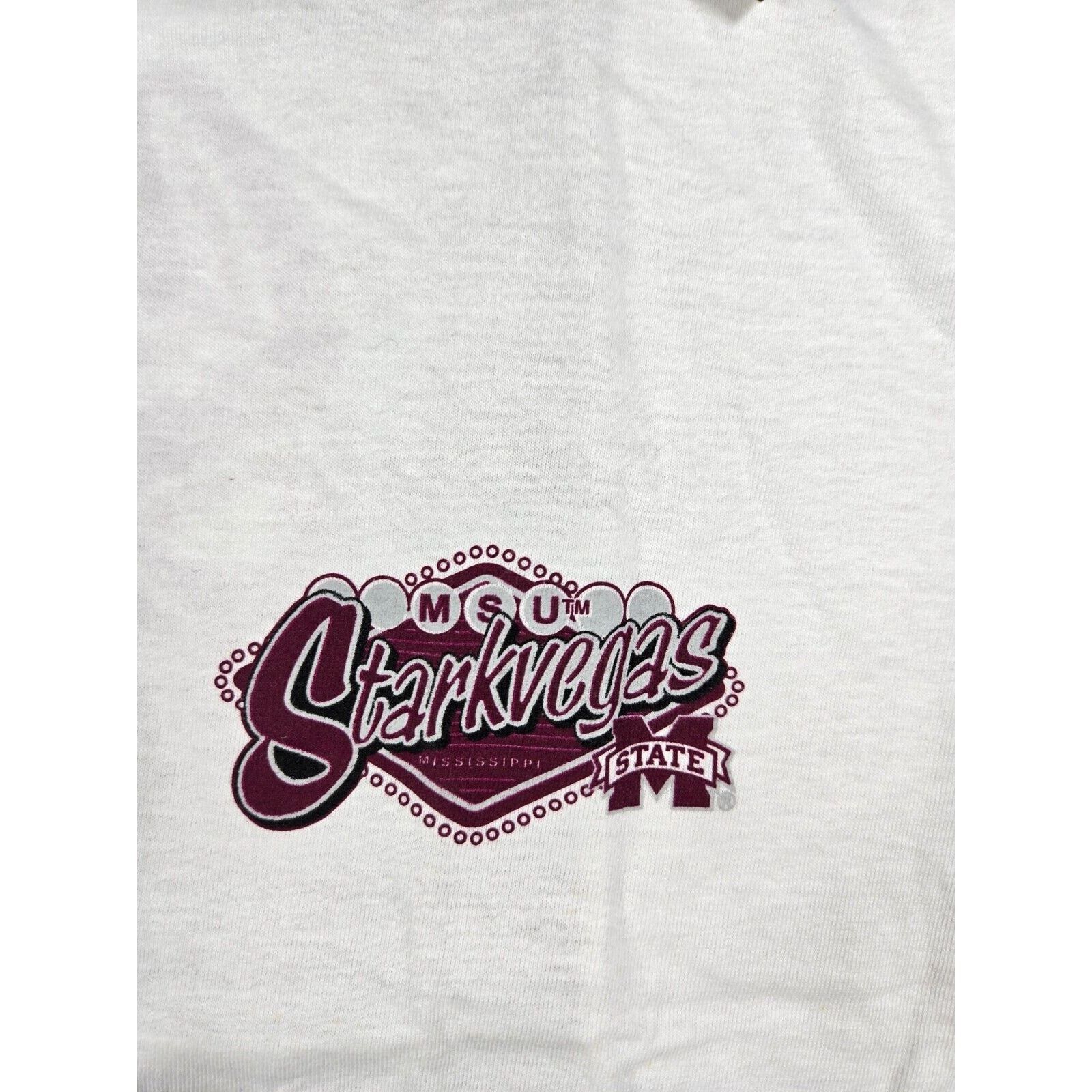 Adidas Mississippi State Adidas StarkVegas NCAA Tee Men’s L Maroon Size US L / EU 52-54 / 3 - 5 Thumbnail