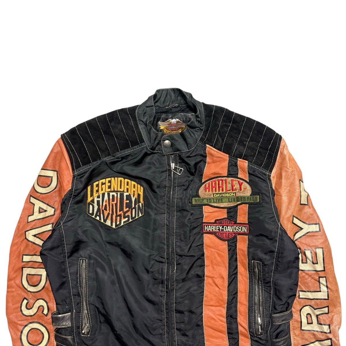 Harley Davidson Harley Davidson Motorcycle Riding Leather Jacket Size US M / EU 48-50 / 2 - 3 Thumbnail