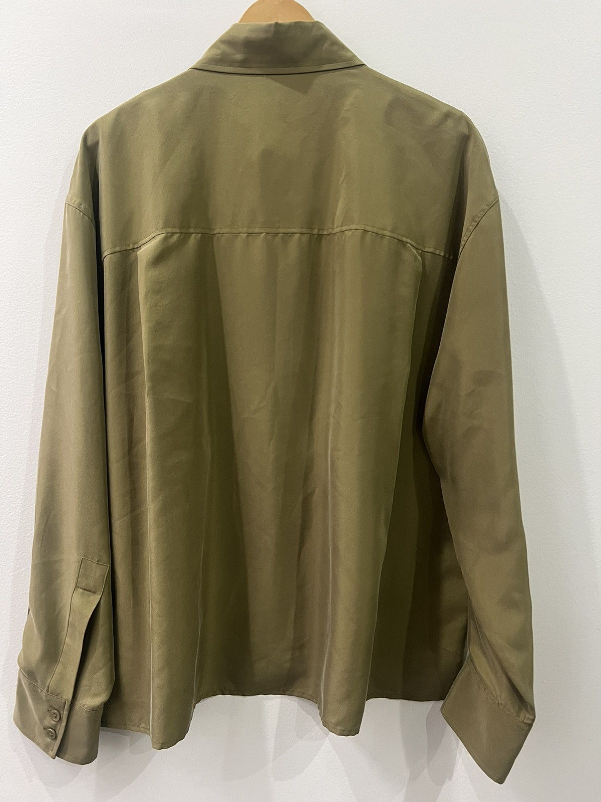 Zara 100% Silk Relaxed Fit Shirt Size US M / EU 48-50 / 2 - 8 Thumbnail