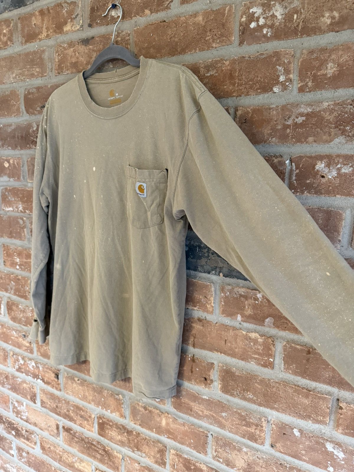 Carhartt Carhartt Long Sleeve Pocket Tee – Perfectly Worn In Size US M / EU 48-50 / 2 - 4 Thumbnail