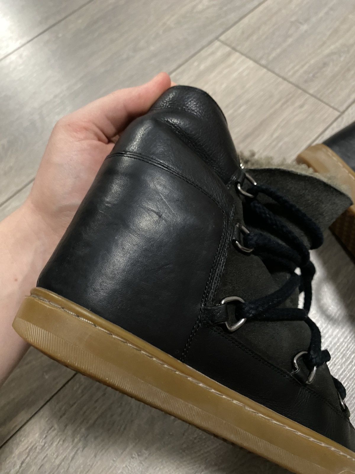 Isabel Marant Vintage Isabel Marant Nowles Ski Boots Suede Leather Wedge Size US 8 / IT 38 - 7 Thumbnail