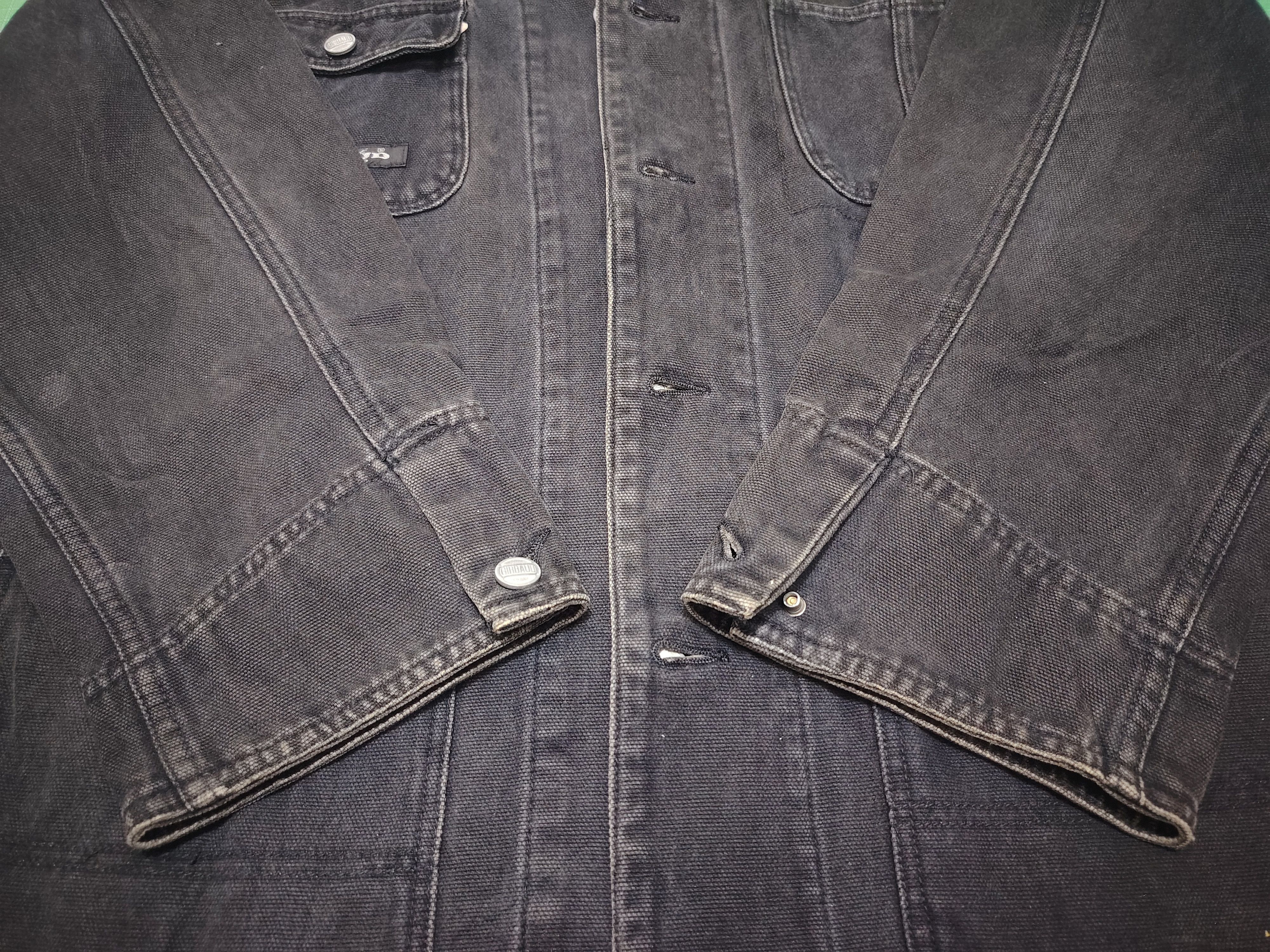 Marithe + Francois Girbaud Rare vtg Japanese MFG Denim Jacket Like Carhartt Jacket Size US XL / EU 56 / 4 - 12 Thumbnail